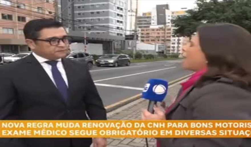 Reginaldo Koga entrevistado pela RIC TV: Nova regra muda a renovação da CNH para bons motoristas